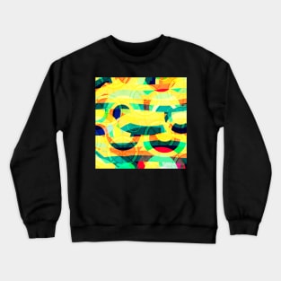 Abstract maritime design Crewneck Sweatshirt